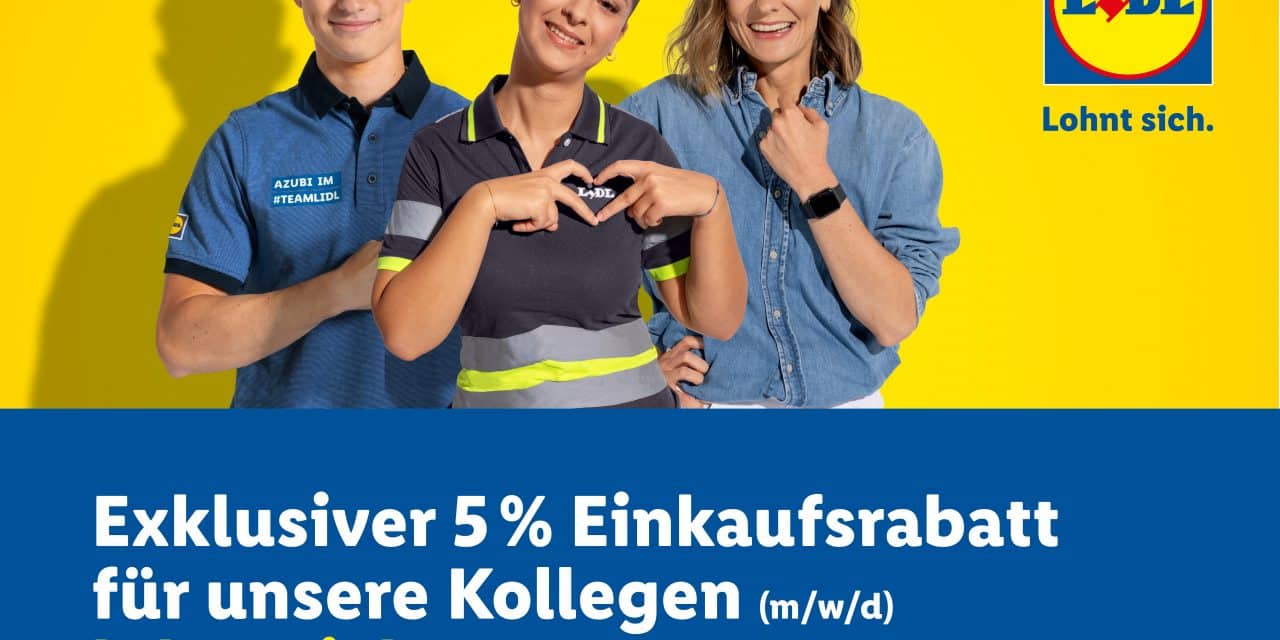 Lidl führt deutschlandweit Mitarbeiterrabatt ein