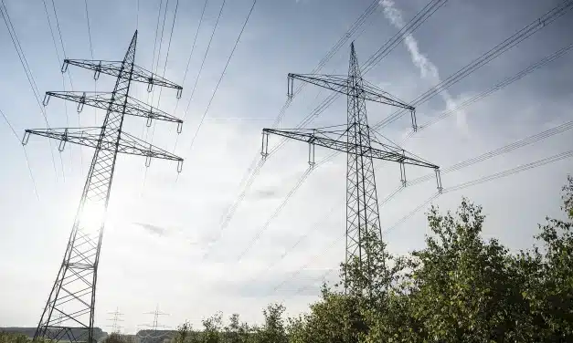 Augen aus der Luft: Helikopter kontrollieren Freileitungen in der Region