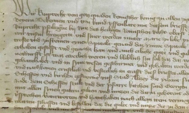 Zum Nachtisch Museum – Neues Spital, alte Urkunden