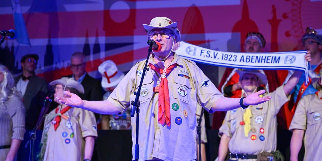 Abenheim hebt ab: Concordia feiert eine königliche Fastnacht „Very British“