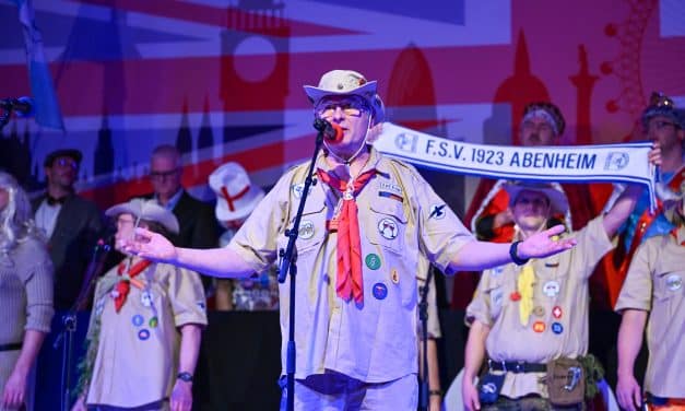 Abenheim hebt ab: Concordia feiert eine königliche Fastnacht „Very British“