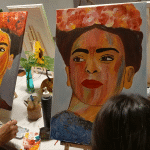 Pinsel, Farbe, Inspiration – Workshop „Malen wie Frida Kahlo“ in Worms