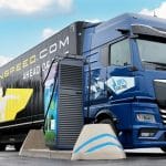 Frankfurt Cargo goes elektrisch: Fraport eröffnet ersten Lkw-Schnellladepark