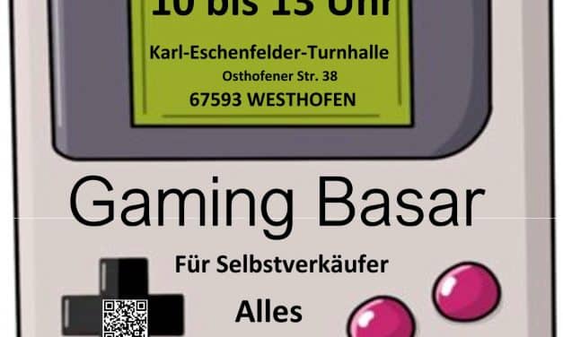 Gaming Basar in Westhofen – Retro, Konsolen und Schnäppchen für Fans