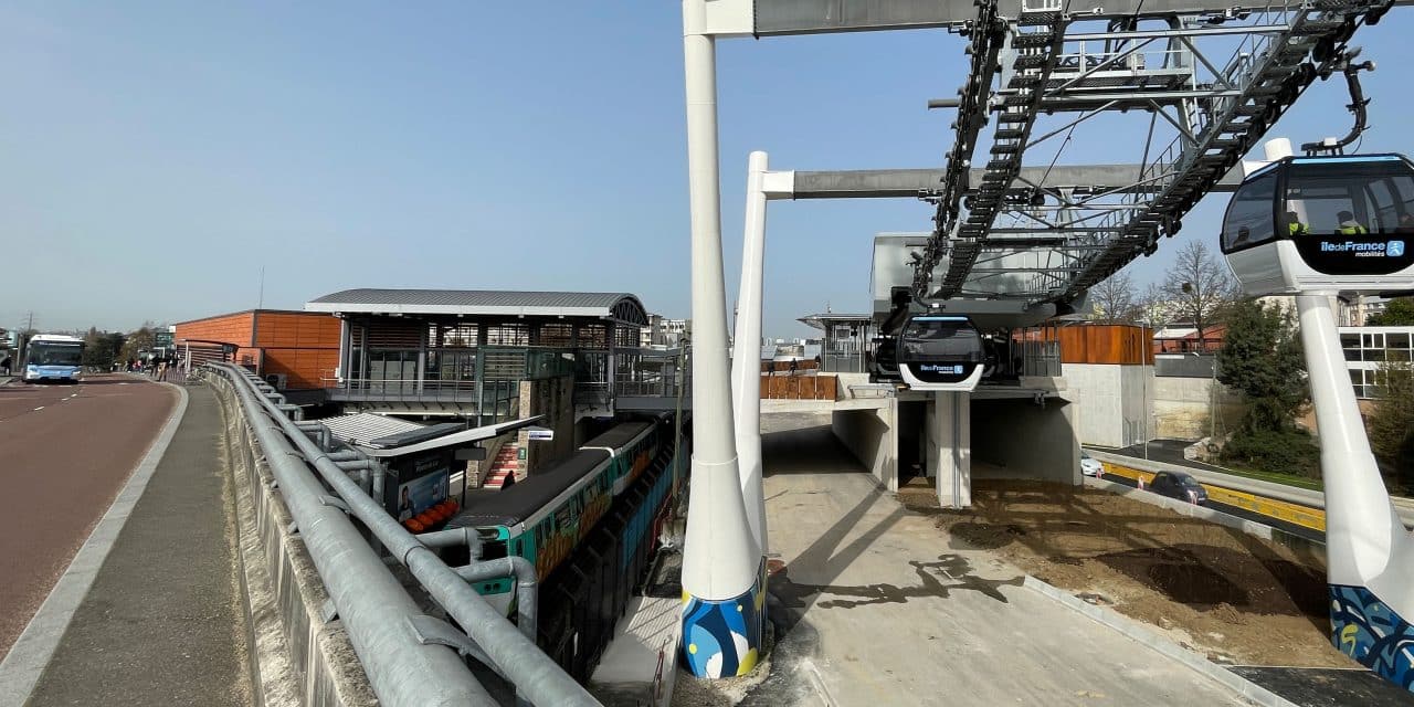 So fährt die Zukunft: VRN schaut sich Pariser Mega-Seilbahn an