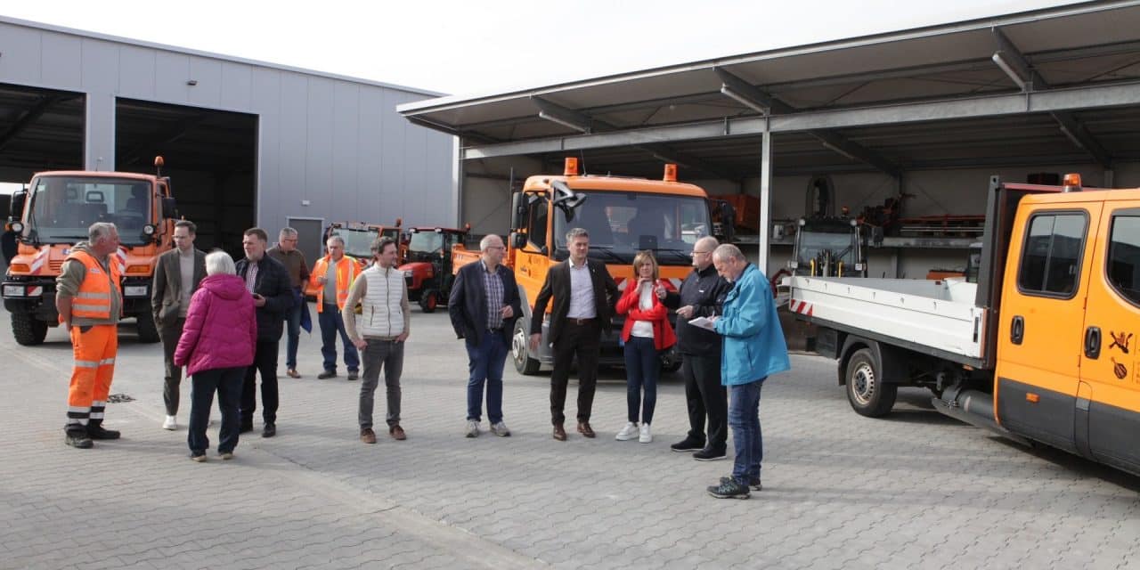 Neuer Baubetriebshof in Alzey offiziell eröffnet