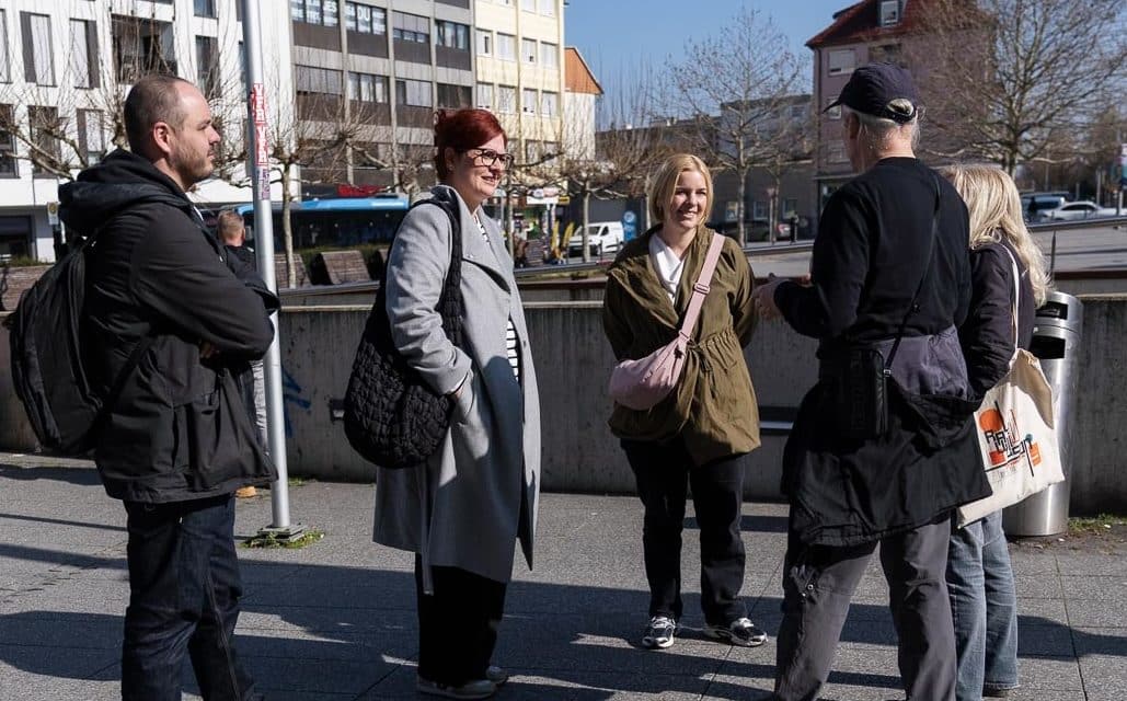 Wie attraktiv ist der Hauptbahnhof? Grüne machen sich vor Ort ein Bild