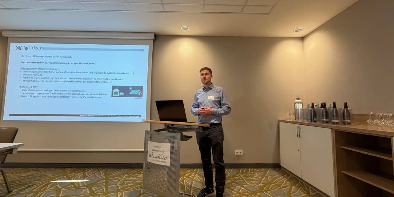 Klimaschutz als Wettbewerbsvorteil: Alzeyer Unternehmen setzen auf erneuerbare Energien