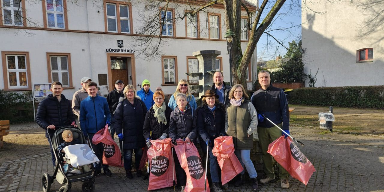 Horchheim räumt auf: Zahlreiche Säcke Müll beim Dreck-Weg-Tag gesammelt