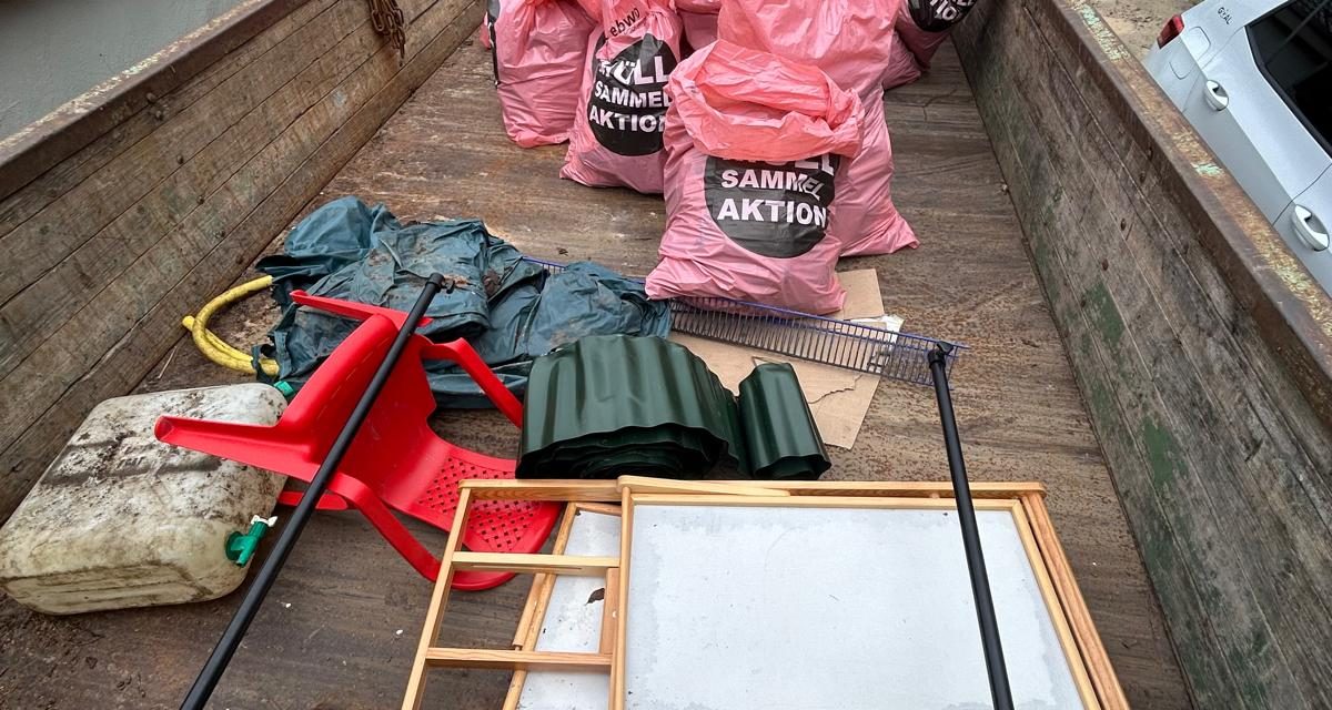 Abenheim packt an: 250 Kilo Müll beim Dreck-Weg-Tag gesammelt
