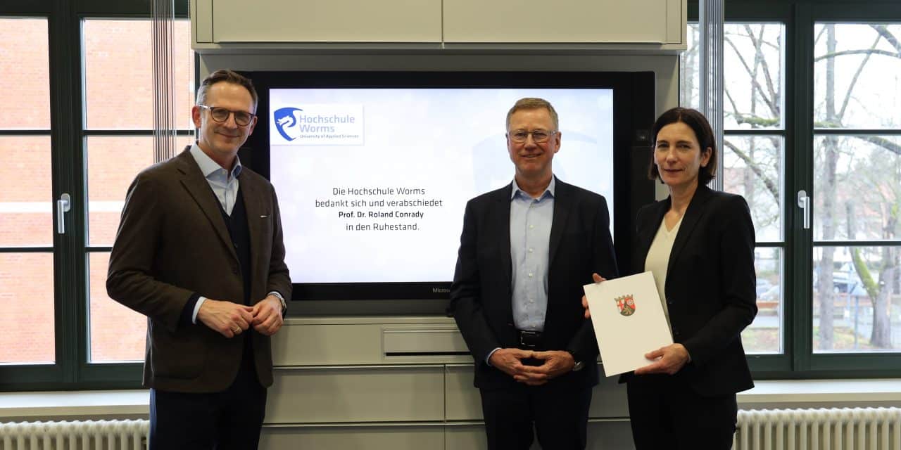 Prägende Persönlichkeit geht: Conrady verlässt Hochschule Worms