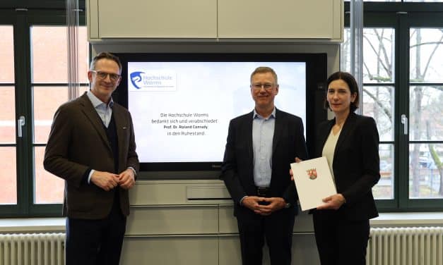 Prägende Persönlichkeit geht: Conrady verlässt Hochschule Worms