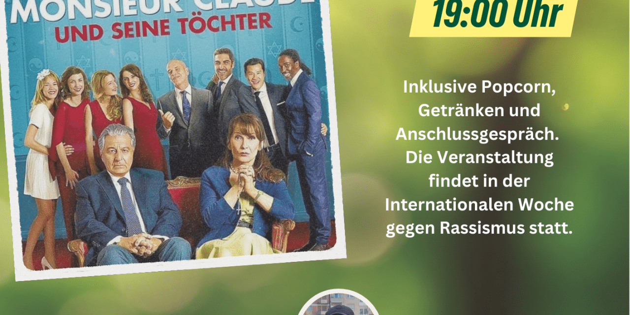 Kino gegen Rassismus: Grüne laden zum Filmabend in Worms