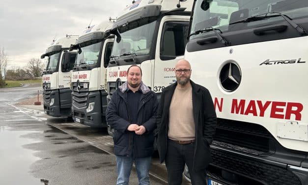 Krämer informiert sich bei Wormser Logistikunternehmen über Herausforderungen der Branche