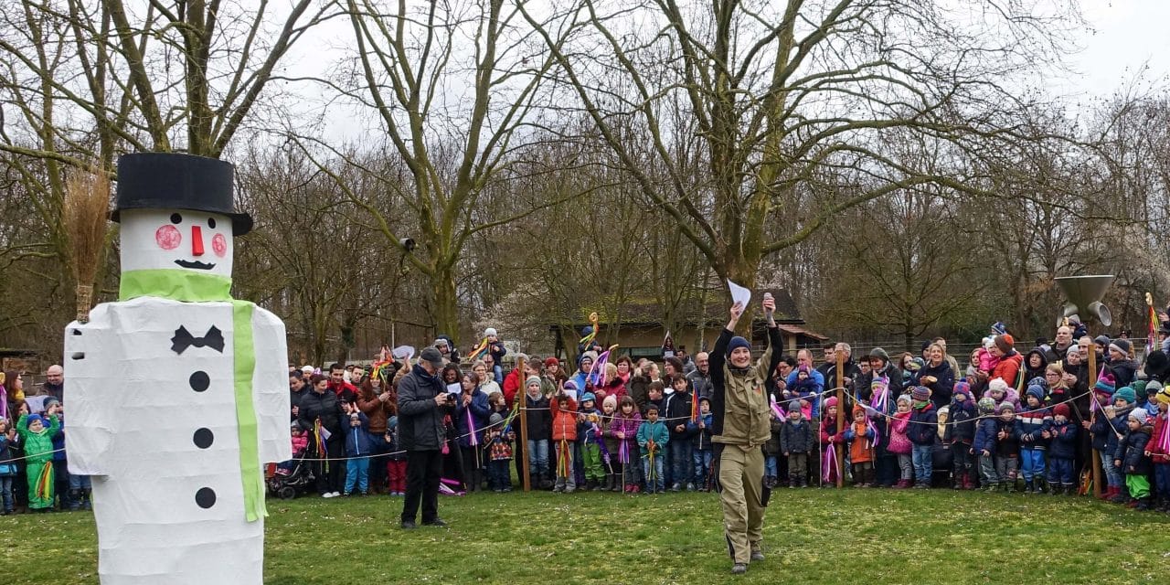 Stabausfest im Tiergarten Worms: Traditioneller Abschied vom Winter
