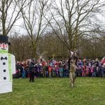 Stabausfest im Tiergarten Worms: Traditioneller Abschied vom Winter