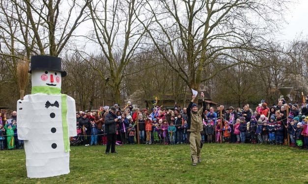 Stabausfest im Tiergarten Worms: Traditioneller Abschied vom Winter