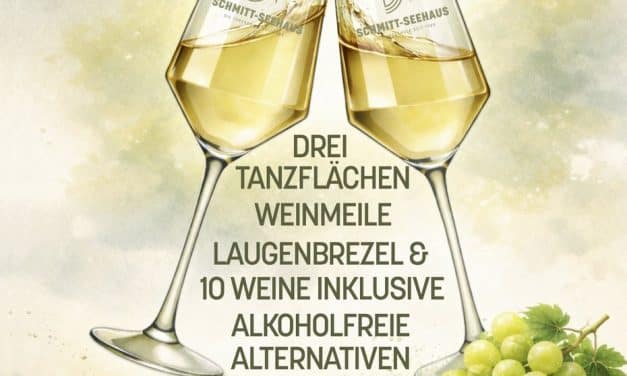 Weinfrühling im Schmitt-Seehaus: Ambiente, Wein & Tanz am 14. März