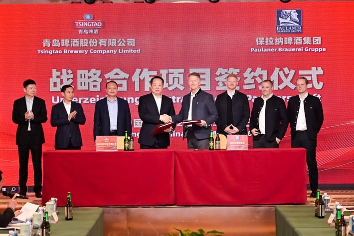 Paulaner Brauerei Gruppe expandiert in China durch Zusammenarbeit mit Tsingtao