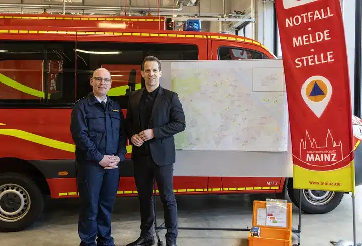 Wenn der Notruf ausfällt: Landeshauptstadt Mainz richtet Notfallmeldestellen ein