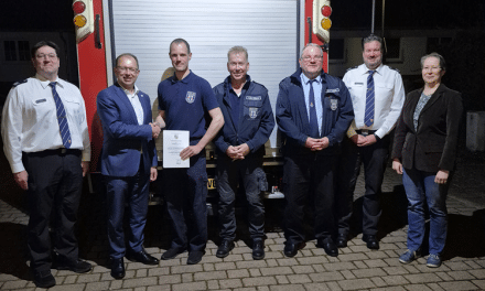 Johannes Nauth ist neuer Wehrführer der Feuerwehr Gau-Weinheim