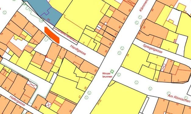 Kanalbauarbeiten in der Hardtgasse: Teilweise Sperrung ab 4. Mai