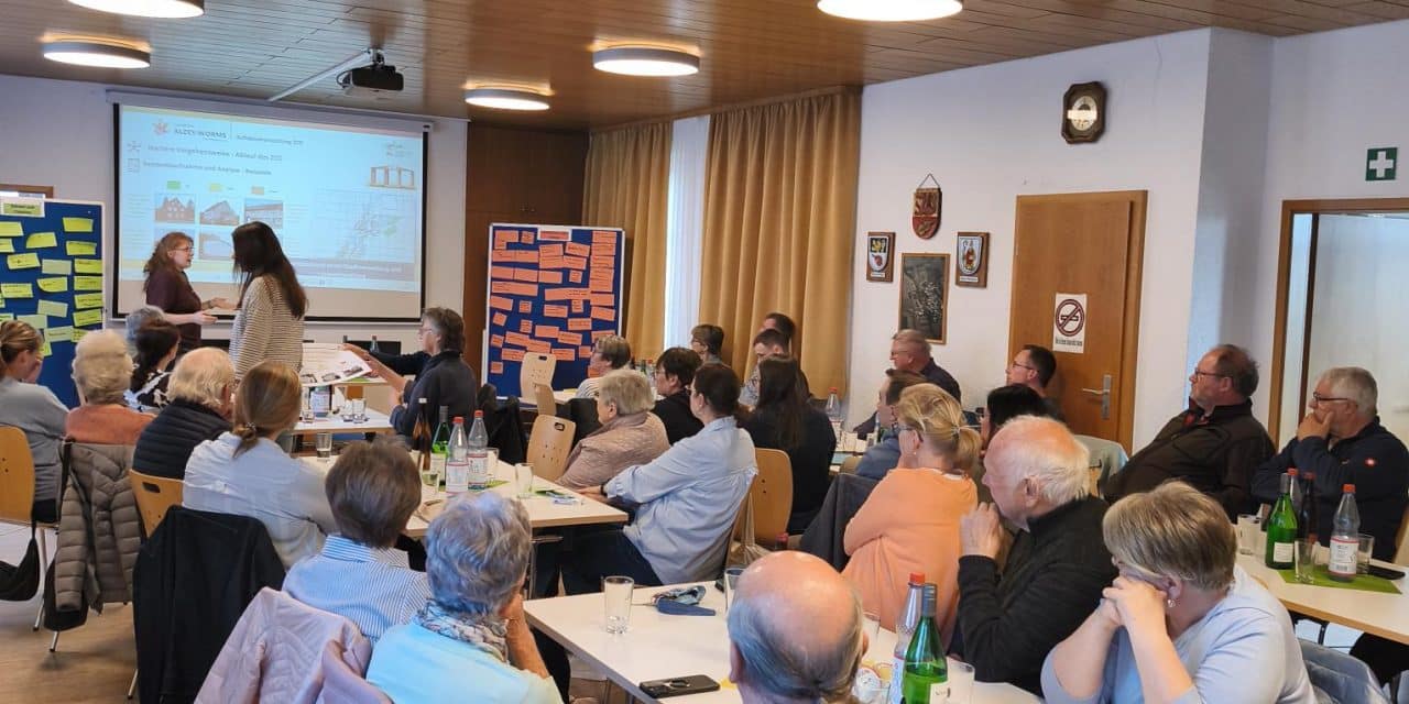 „Zukunfts-Check Dorf“ gestartet: Bürgerbeteiligung in Dautenheim und Weinheim