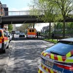 Mutige Rettungsaktion am Wormser Bahnhof: Autofahrer fängt stürzenden Mann mit seinem Wagen auf