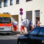 Vier verletzte Polizisten bei Rettungseinsatz in Worms-Hochheim