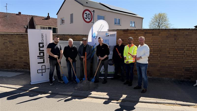 Spatenstich für Glasfaserausbau in Worms: Startschuss für schnelles Internet im Süden