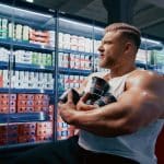 Fitness trifft Supermarkt: Bodybuilder Urs Kalecinski wirbt für Kaufland