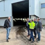 Vergärungsanlage Framersheim: Wiederaufbau der Komposthalle abgeschlossen