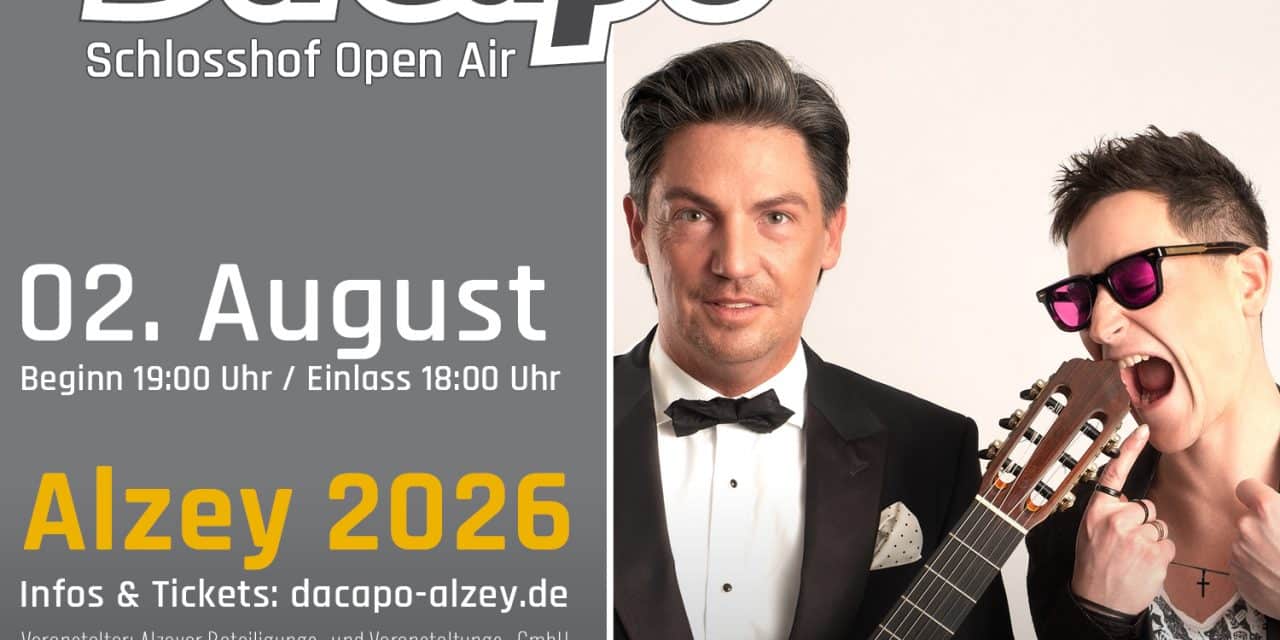 Klangwelten unter freiem Himmel: Café del Mundo krönt DA CAPO 2026 in Alzey