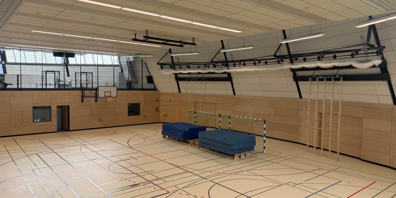 Rundsporthalle in Alzey wieder geöffnet – Sanierung nach rund zweieinhalb Jahren abgeschlossen