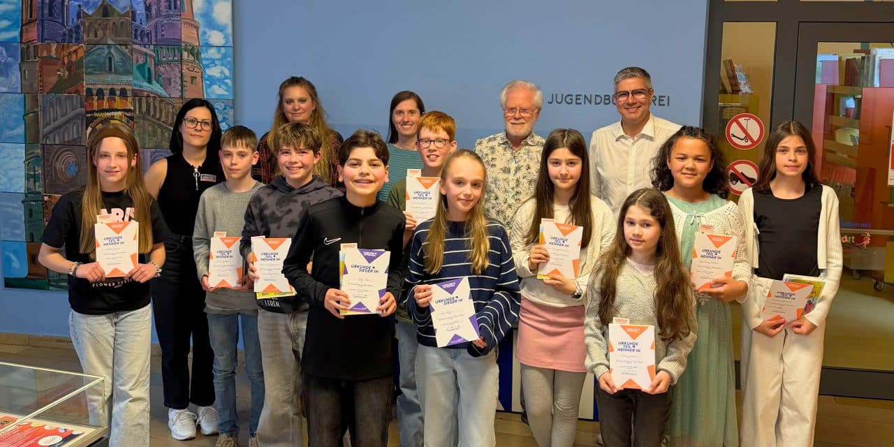 Bezirkssieger im Vorlesewettbewerb gekürt: Lilli und Can überzeugen