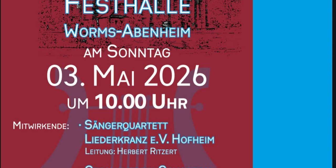 Musik und Gemeinschaft in Abenheim: Concordia lädt zur Frühjahrs-Matinée ein