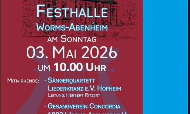 Musik und Gemeinschaft in Abenheim: Concordia lädt zur Frühjahrs-Matinée ein