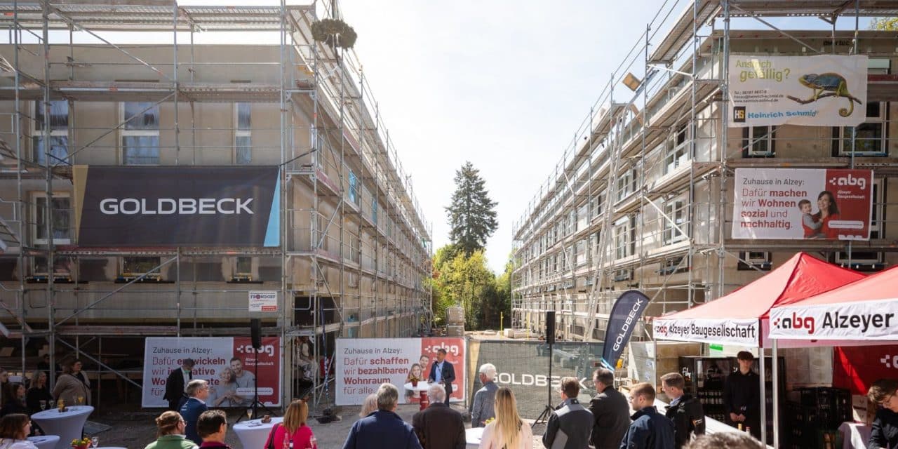 Alte Stadtgärtnerei wächst: Richtfest in nur sechs Monaten