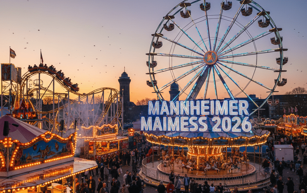 Lichter, Fahrgeschäfte, Stimmung: Maimess auf dem Neuen Messplatz