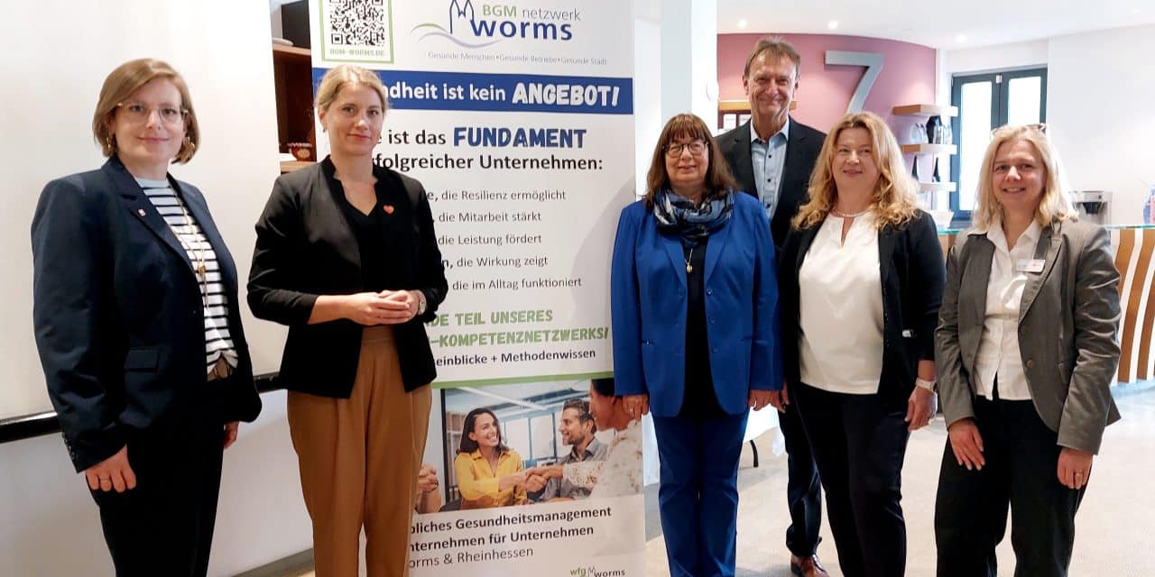 „Schmerzfrei“ in die Arbeitswelt: BGM-Woche startet in Worms