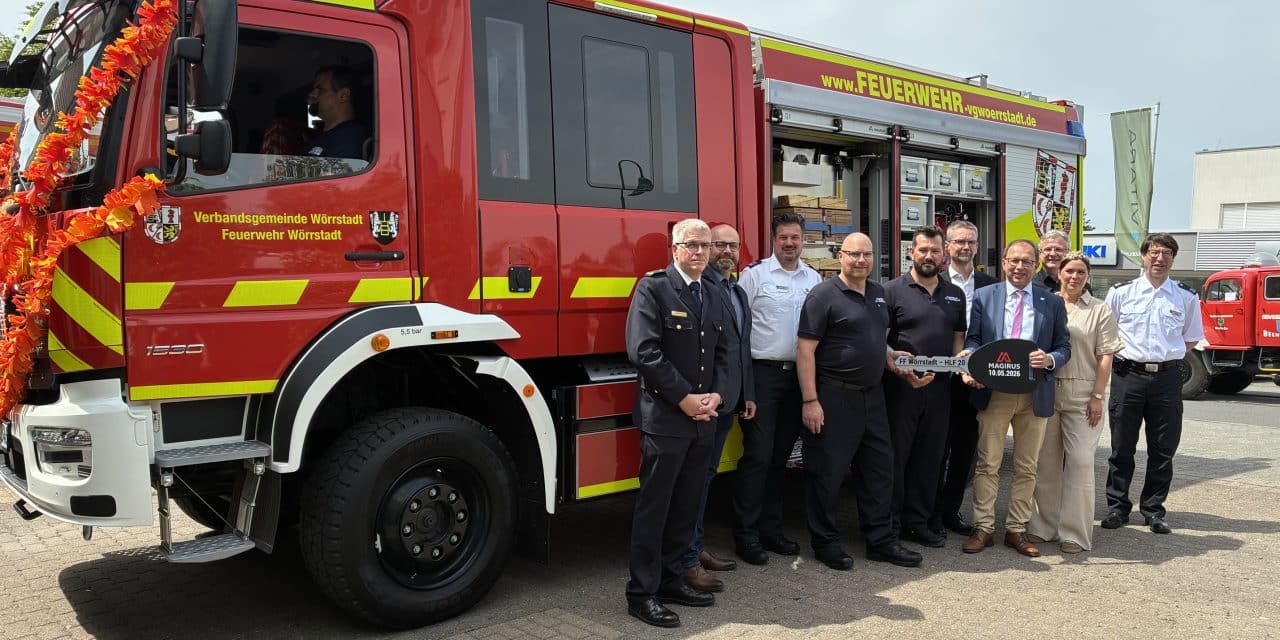 Neues HLF 20 stärkt Feuerwehr Wörrstadt