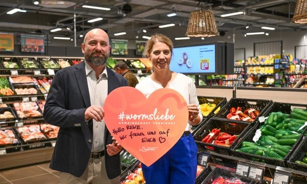 Neuer Rewe im ehemaligen Kaufhof eröffnet – Hoffnung für Wormser Innenstadt