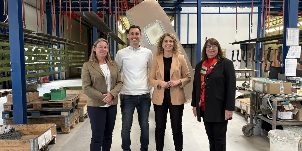 Wirtschaft im Dialog: Bürgermeisterin besucht Helbig und Lang GmbH in Worms-Pfeddersheim