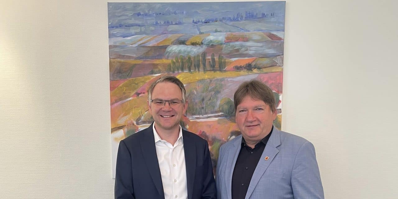 Antrittsbesuch im Landkreis Alzey-Worms: Bürgerbeauftragter Martin Haller nimmt erste Sprechstunde wahr