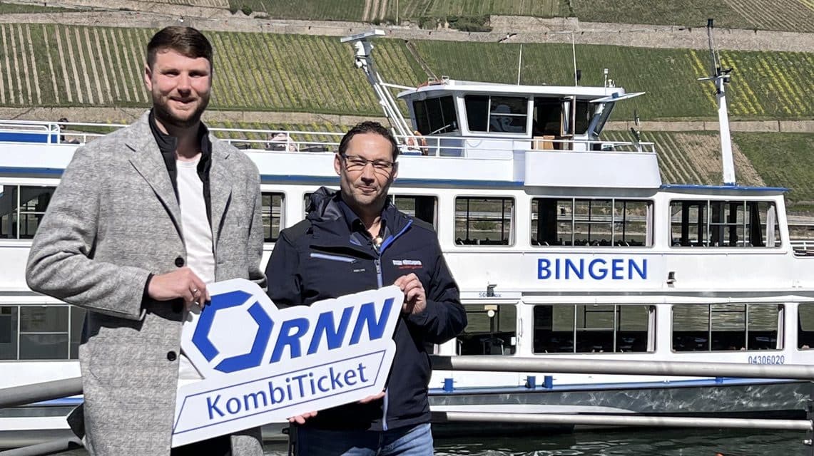 Von der Bahn aufs Schiff: neues KombiTicket bringt Freizeit nach Bacharach