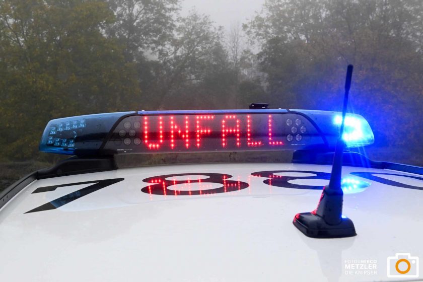 Unfall auf der A63: Fahrer wohl unter Einfluss von Lachgas und Alkohol