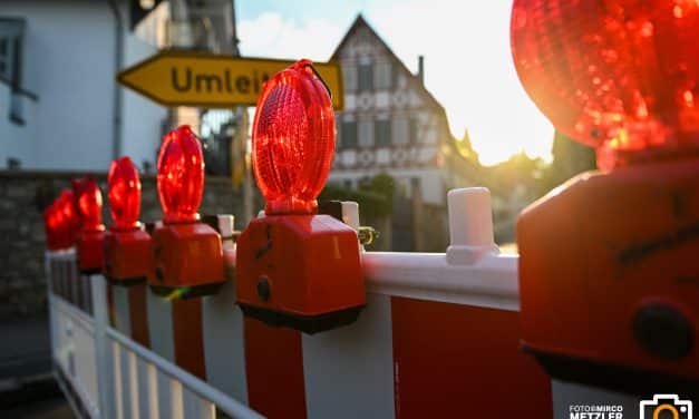Wendelsheim – Bahnhofstraße (L 404) am 20. Mai zeitweise voll gesperrt