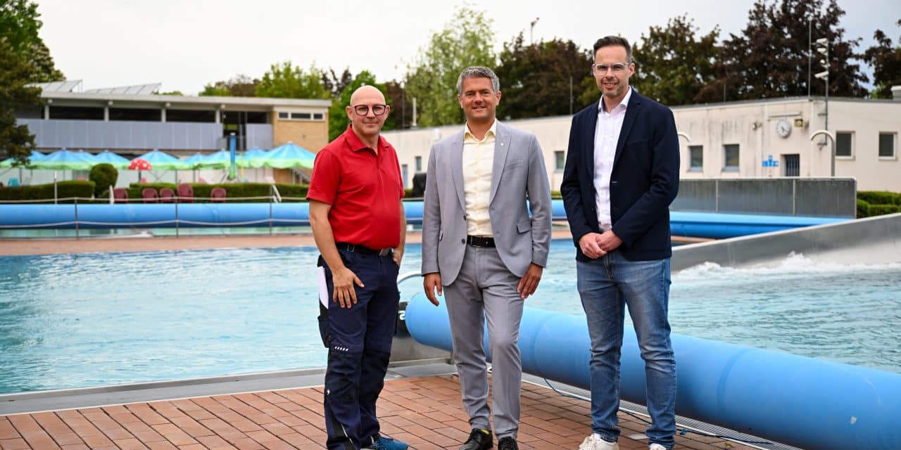 Freibadsaison im Wartbergbad Alzey eröffnet – gelungener Start mit rund 100 Badegästen