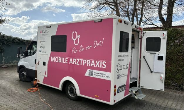 Mobile Hilfe für die Gesundheit: KV Rheinland-Pfalz bringt Arztpraxis nach Worms