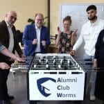 Hochschule Worms: Neuer Tischkicker soll Austausch und Begegnung fördern